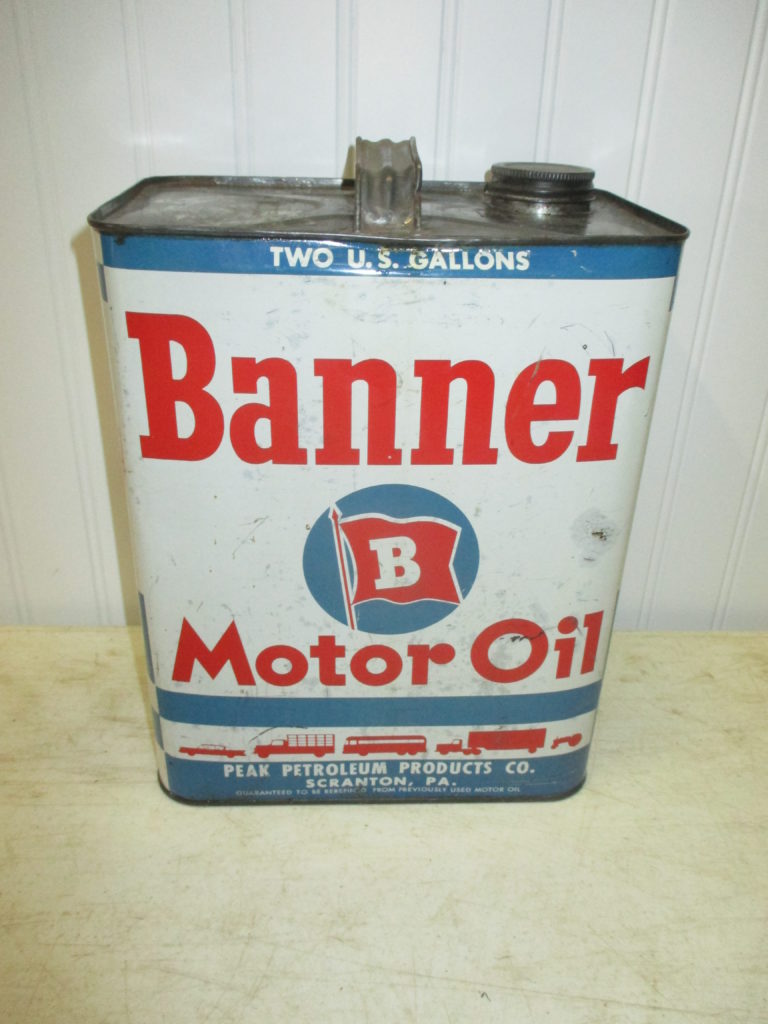 Banner Oil Can