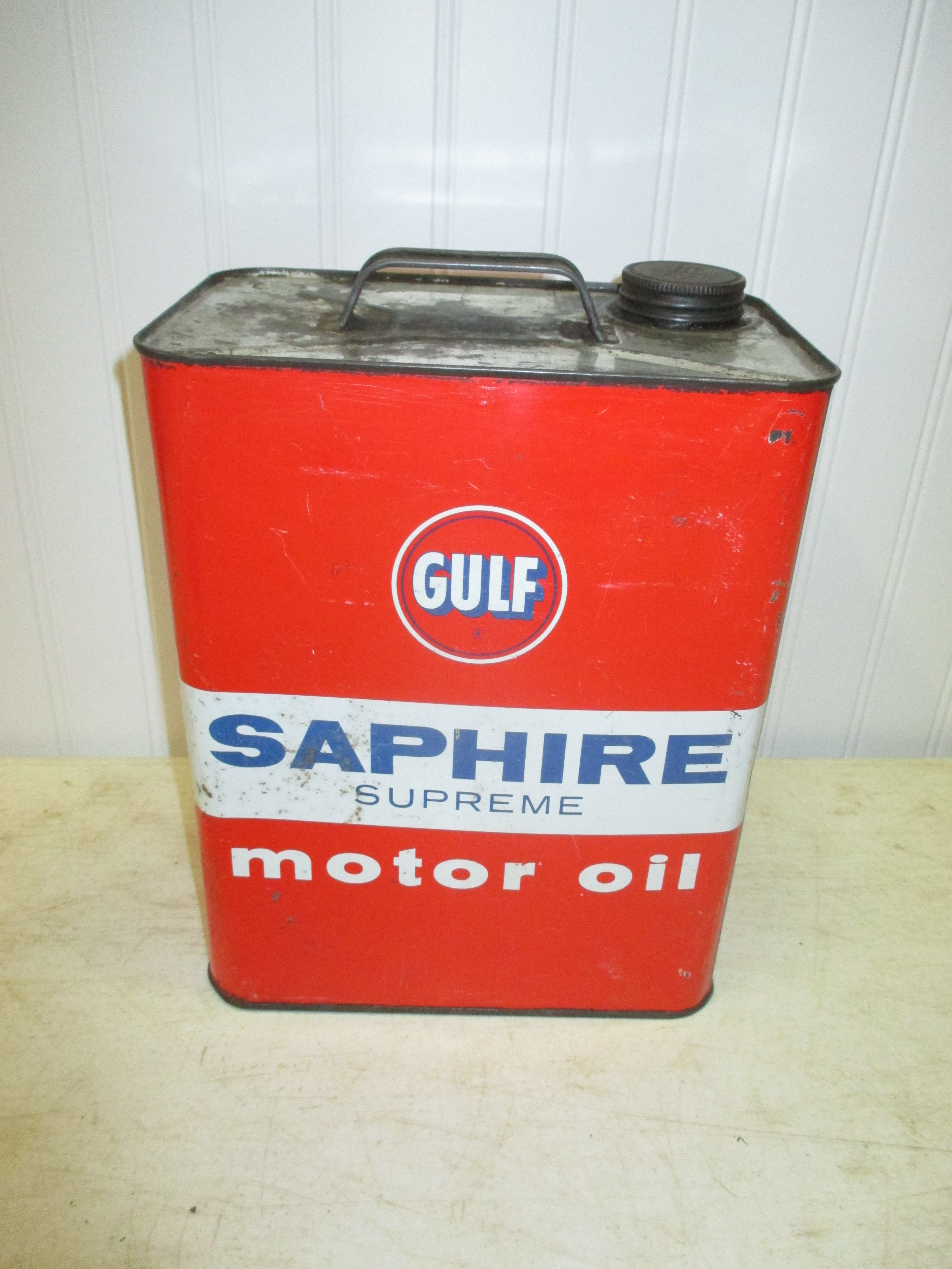 Gulf Saphire Oil Can