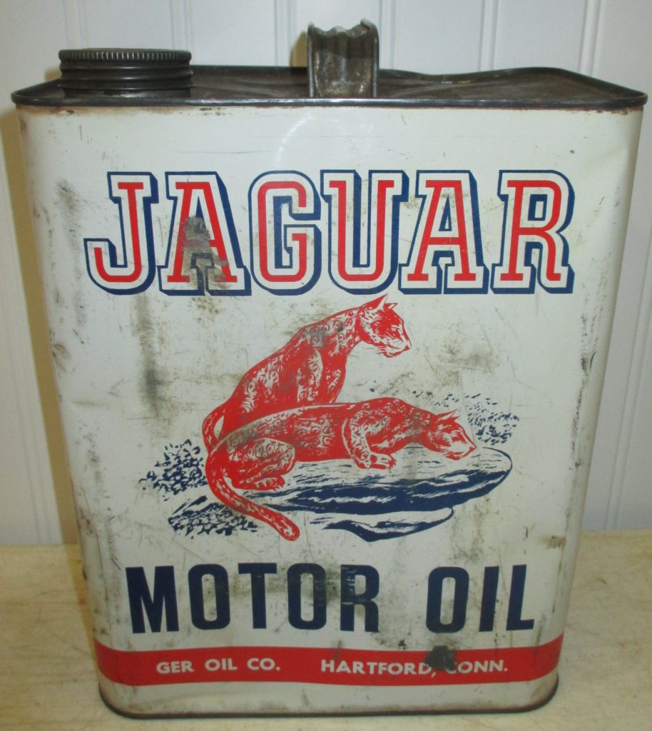 Jaguar Oil Can
