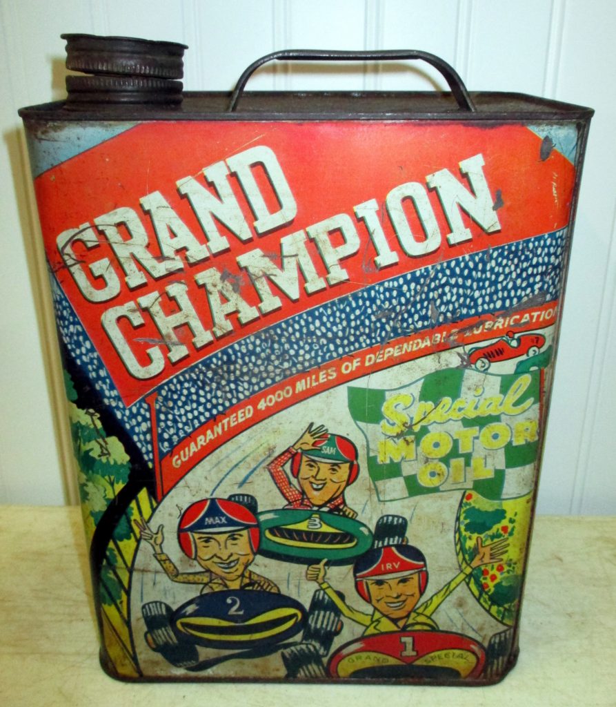 GrandChampion Oil Can