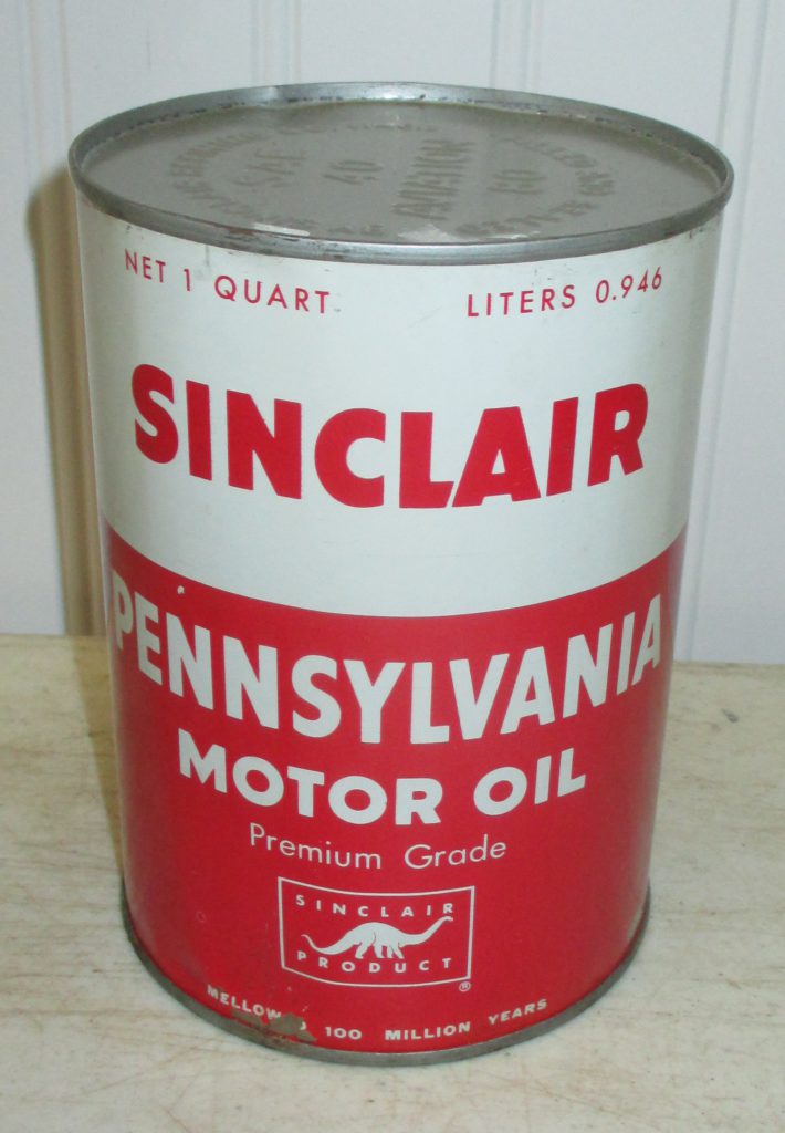 Sinclair Oil Can