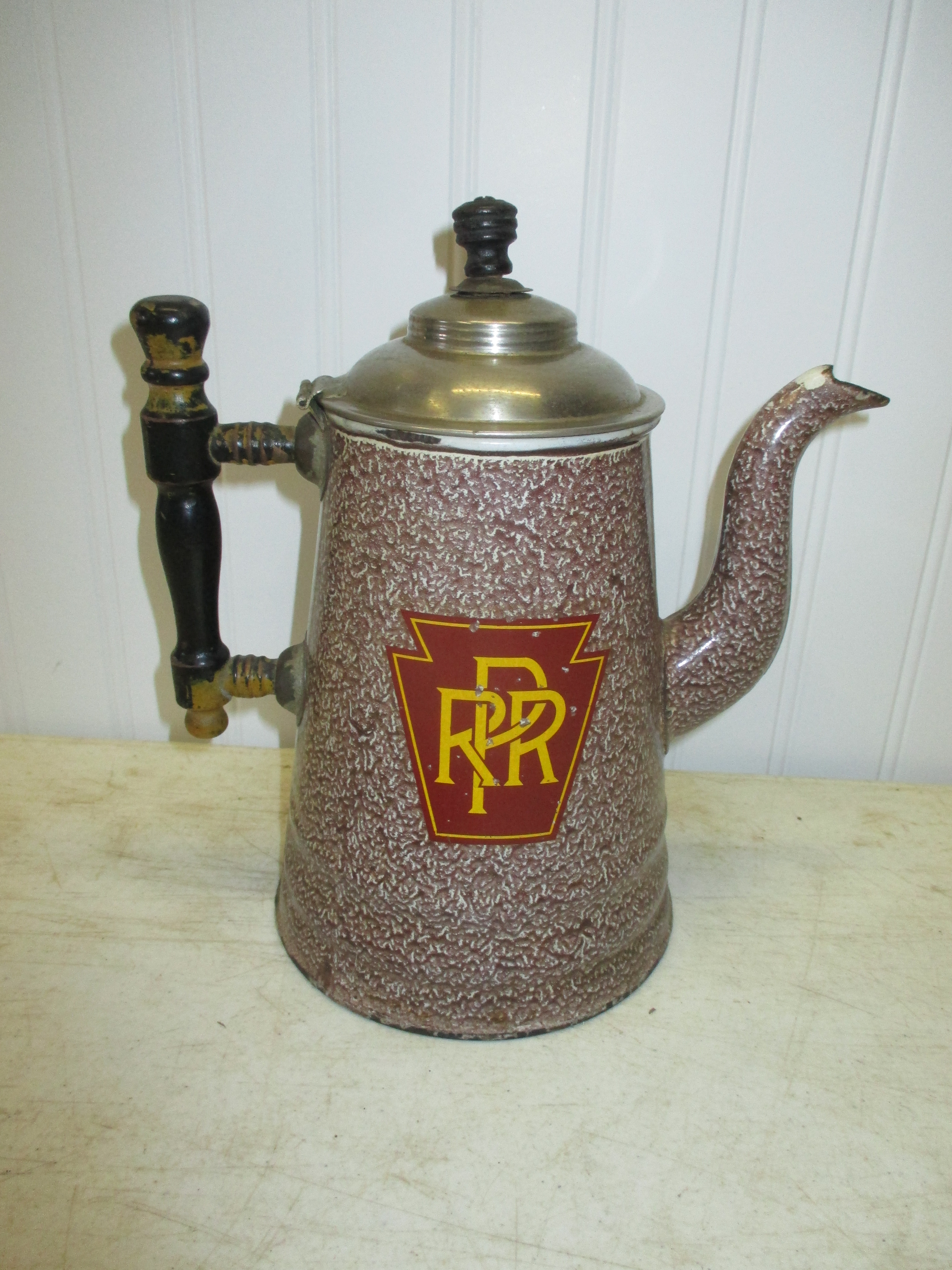 PRR Granite Ware Coffee Pot (wow)