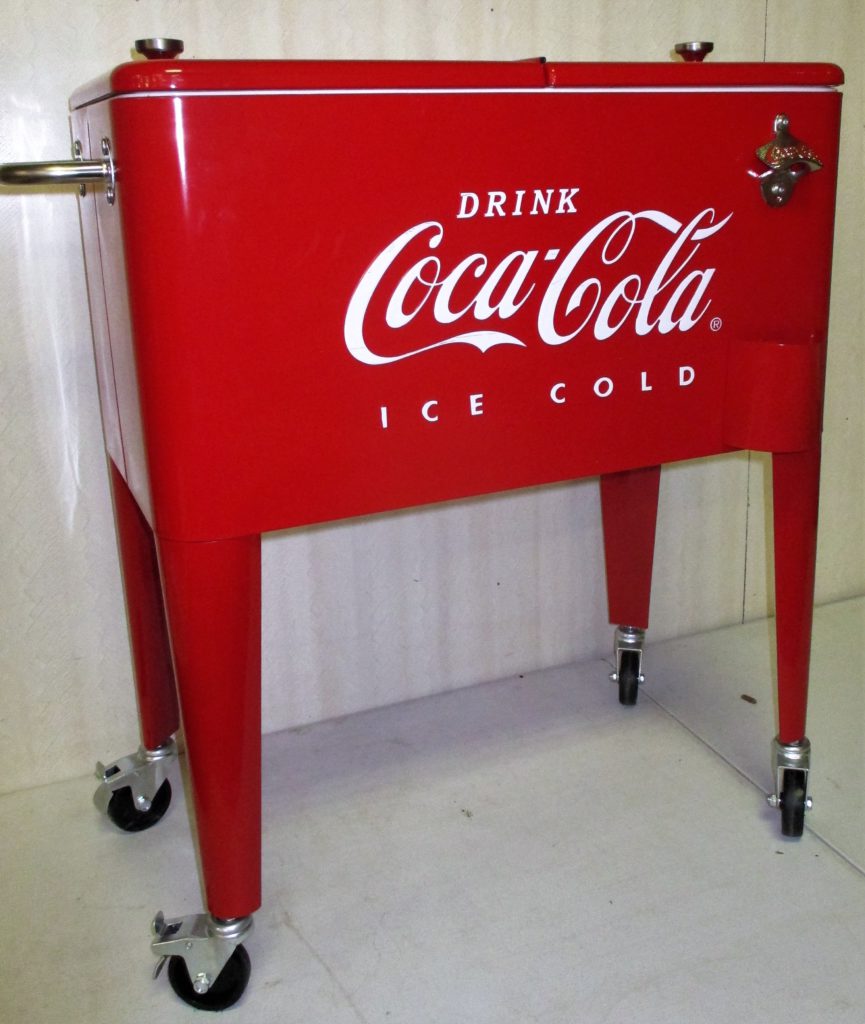 118: Coca-Cola Standing Cooler (new)
