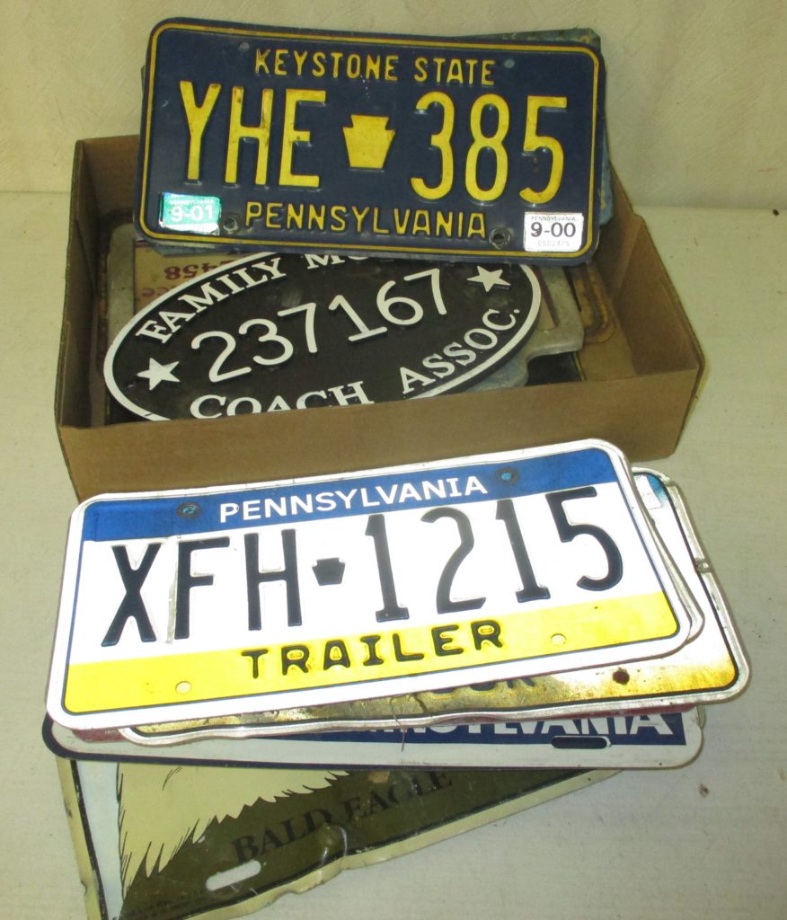 166: License Plate Lot