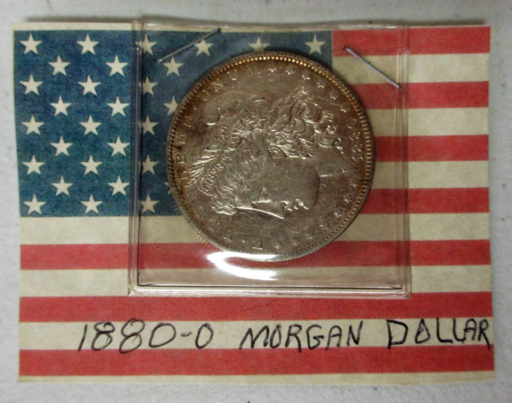 45: 1880 O Morgan Silver Dollar