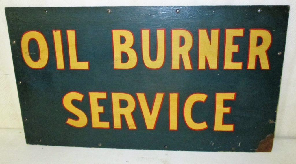69: Oil Burner Sign