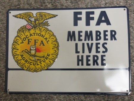 FFA Member Lives Here Sign