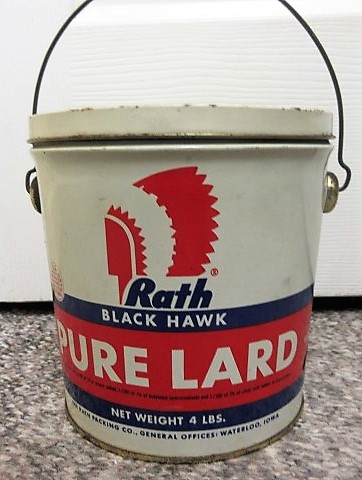 Rath Black Heart Lard Tin