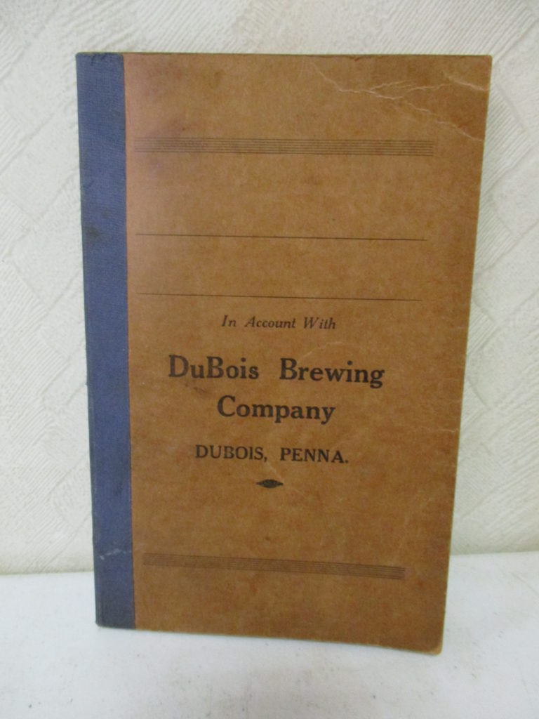103: DuBois Brewing Small Accounting Book