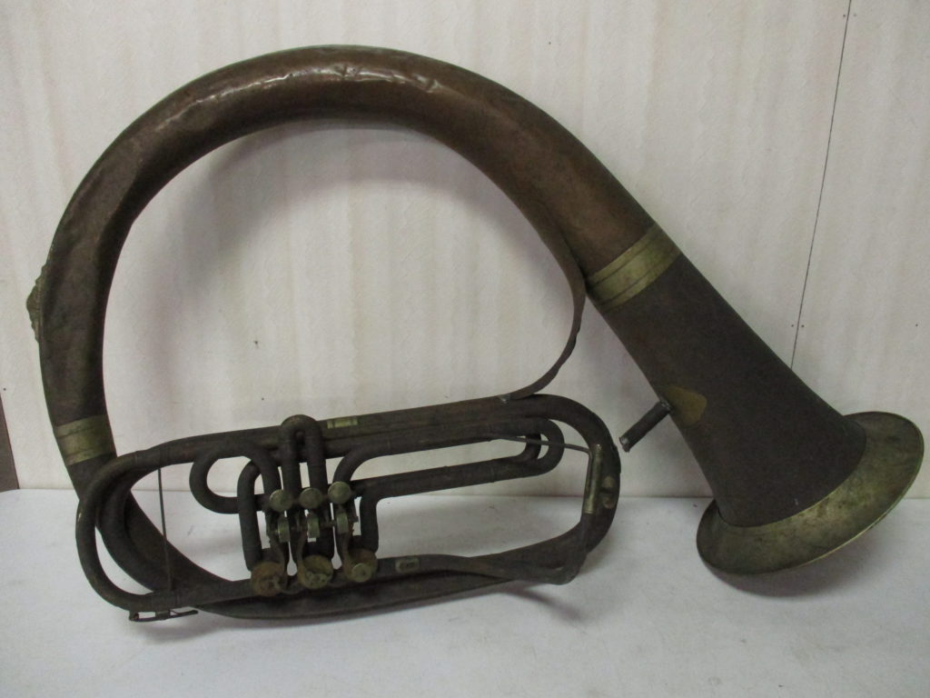 Lot 190: Large Antique Helicon (possible Civil War Era)