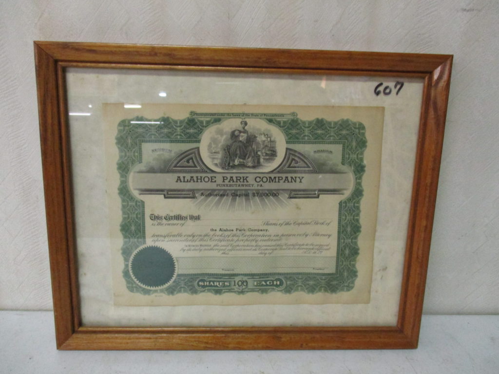Lot 219: 1917 Coal Mining Certificate