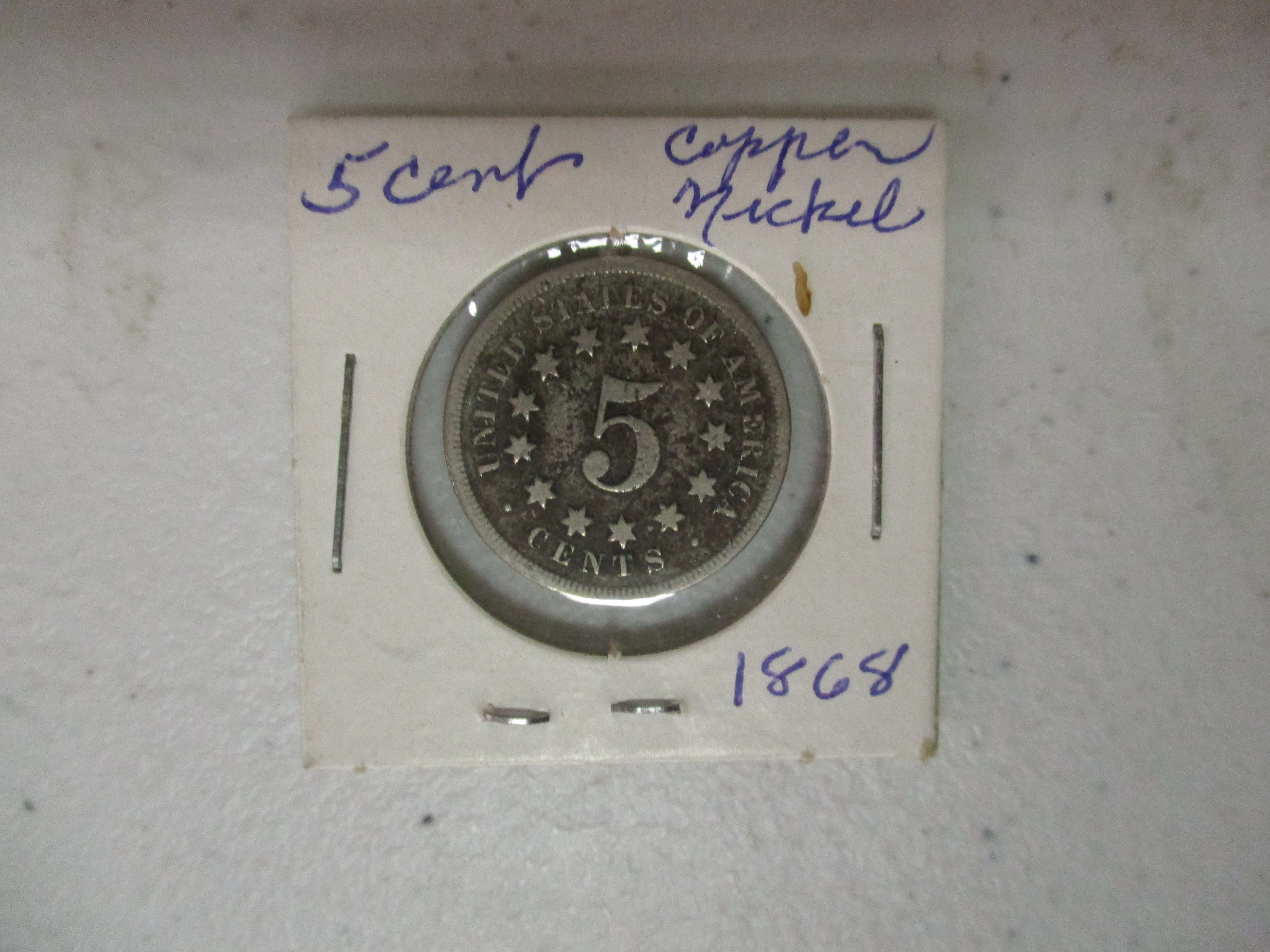 Lot 38: 1968 5¢ Shield Nickel