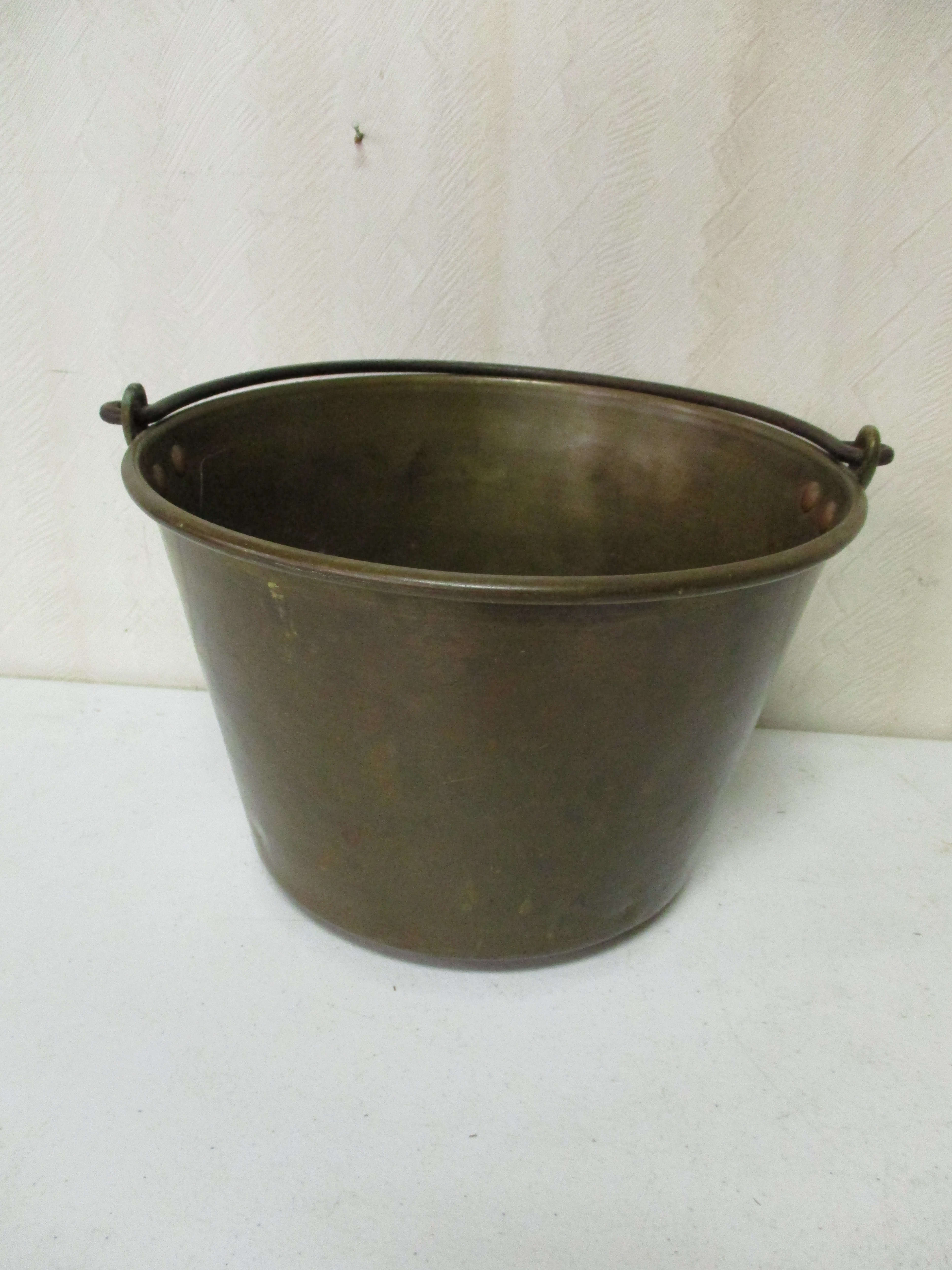 Lot 64: Small Brass Bucket