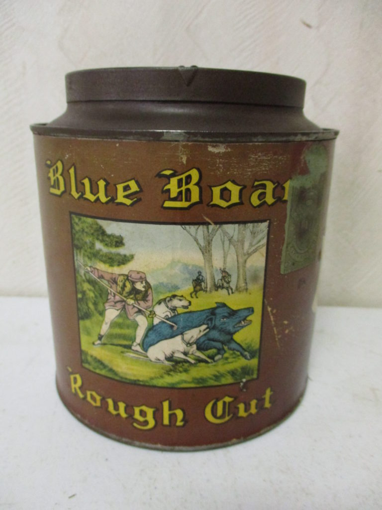 Lot 91: Blue Boar Tobacco Tin