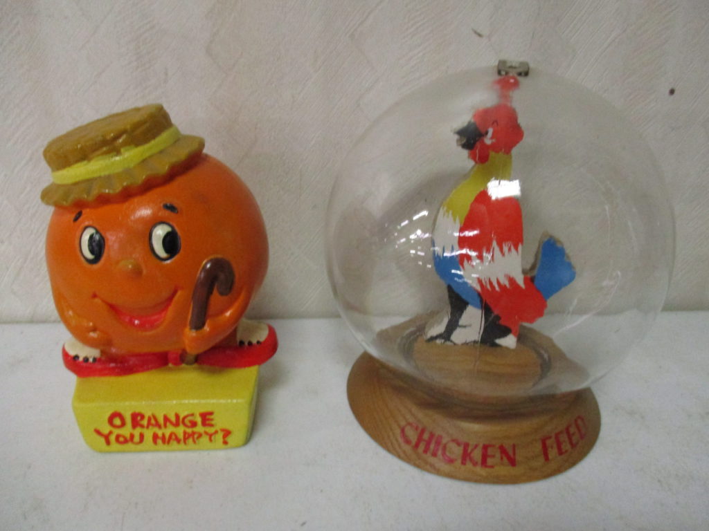 Lot 92: Chicken Feed And Orange Banks