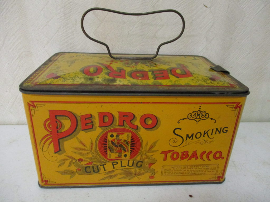 Lot 95: Pedro Tobacco Tin