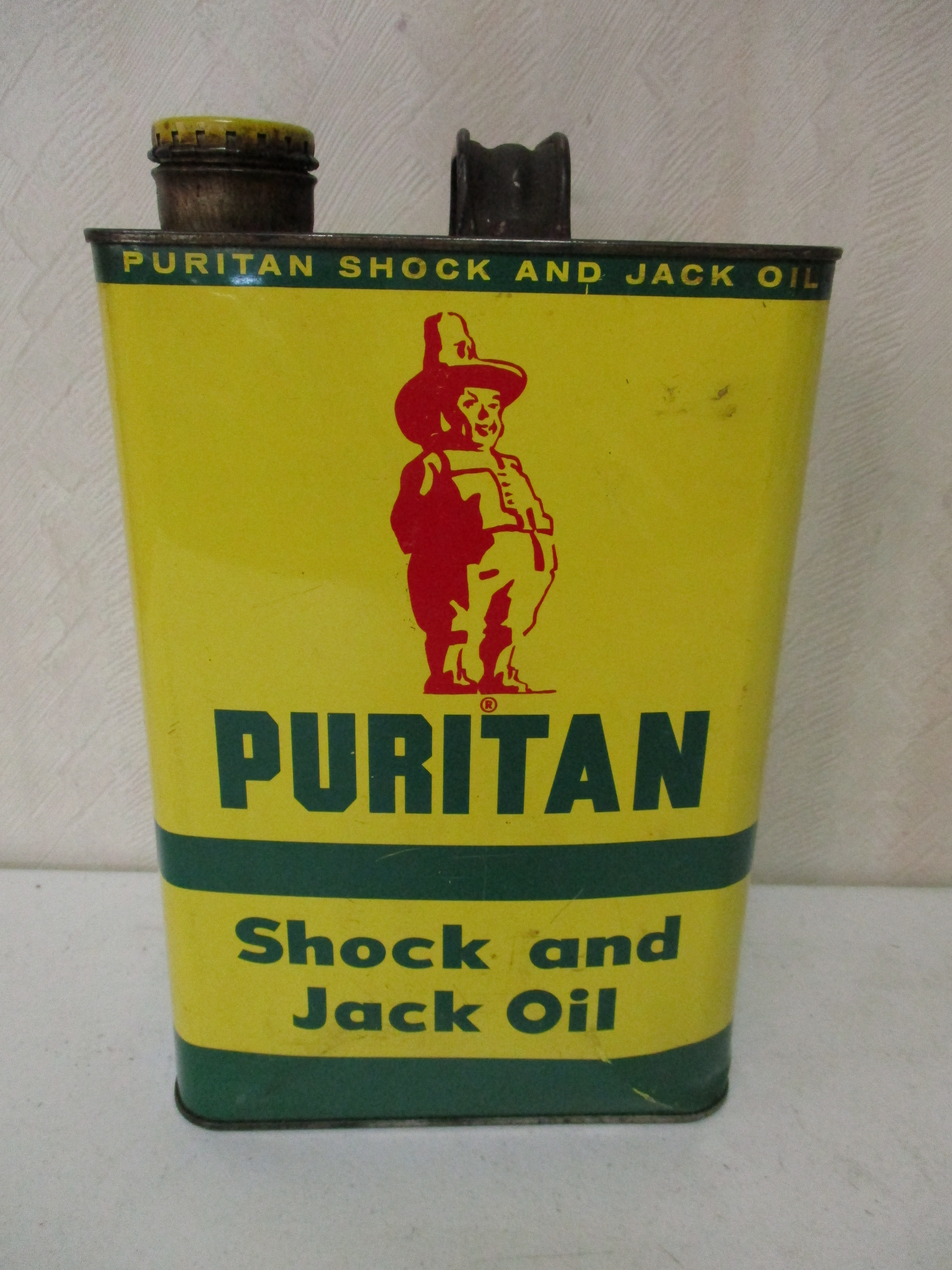 Lot 97: Puritan Shock And Jack Oil 1 Gal Can